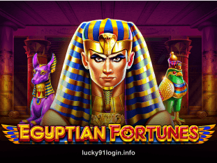 Egyptian Fortunes Slot Game Card